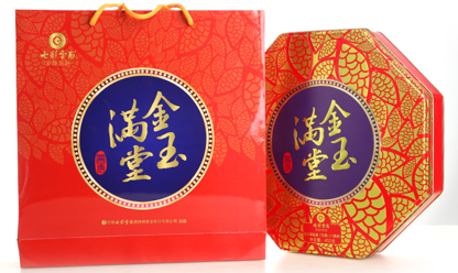金玉滿堂八角禮盒